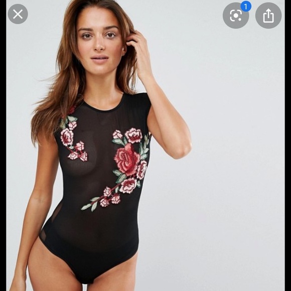 ann summers Other - Ann Summers mesh floral body suit